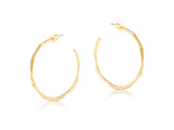 Valeria Branch Shaped Hoop Earrings