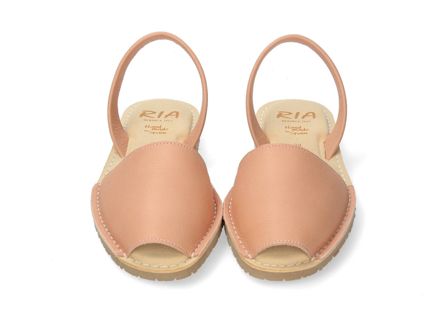 Menorcan Padded Abarcas Sandal - Coral