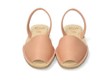 Menorcan Padded Abarcas Sandal - Coral