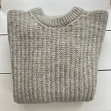 Fishermen Out of Ireland Chunky Ribbed Crew Jumper