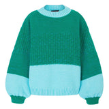Taz Recycled Cotton Mix Two Tone Jumper