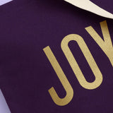 Joyful - Plum Canvas Tote Bag