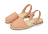 Menorcan Padded Abarcas Sandal - Coral