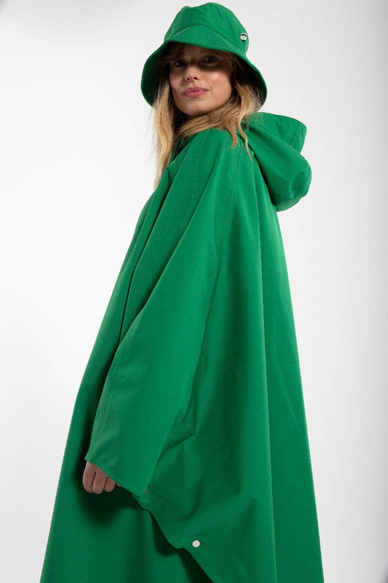 Danerain Green Rain Poncho