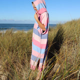 Flow Changing Robe - Pink Stripe