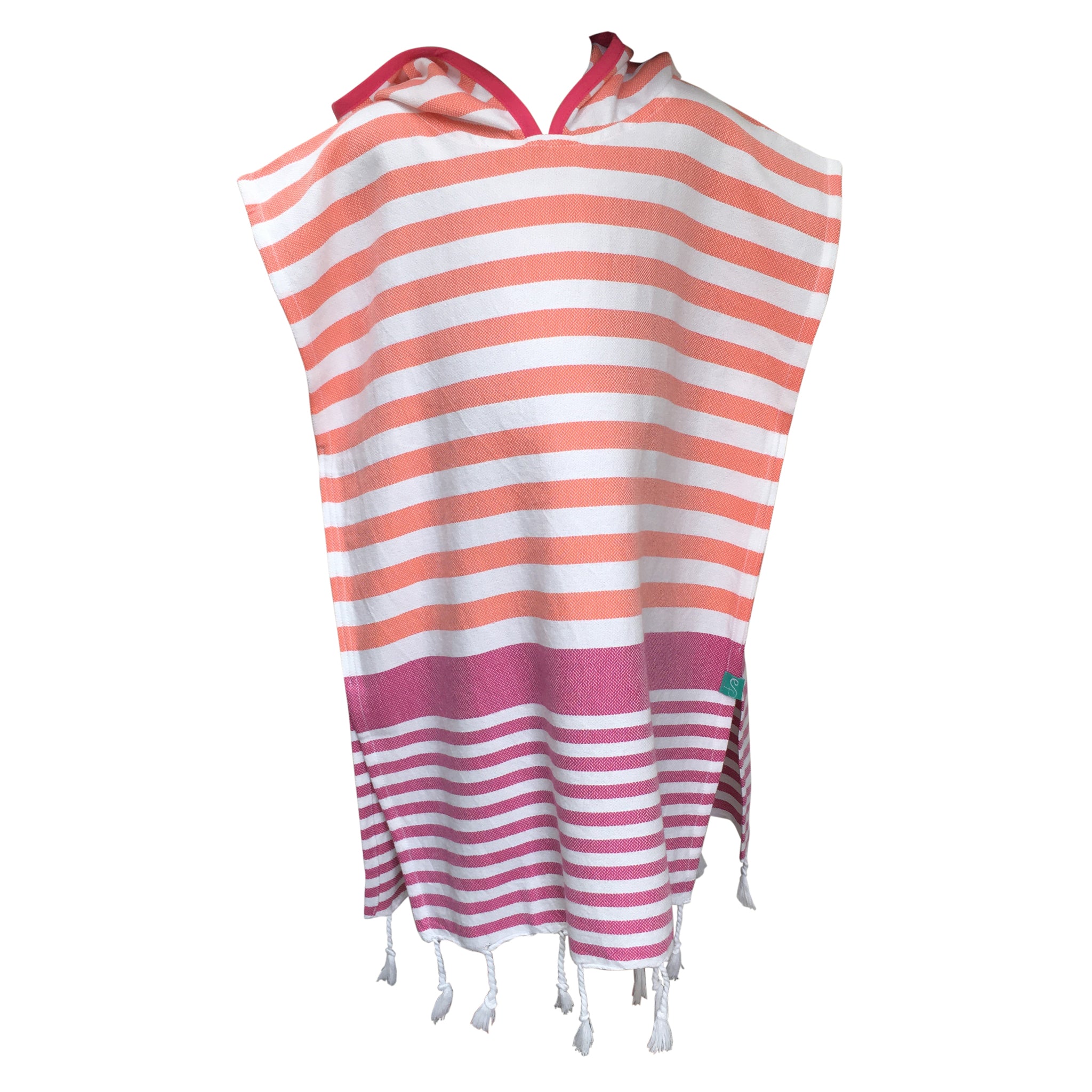 Kids beach robe with hood