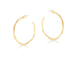Valeria Branch Shaped Hoop Earrings