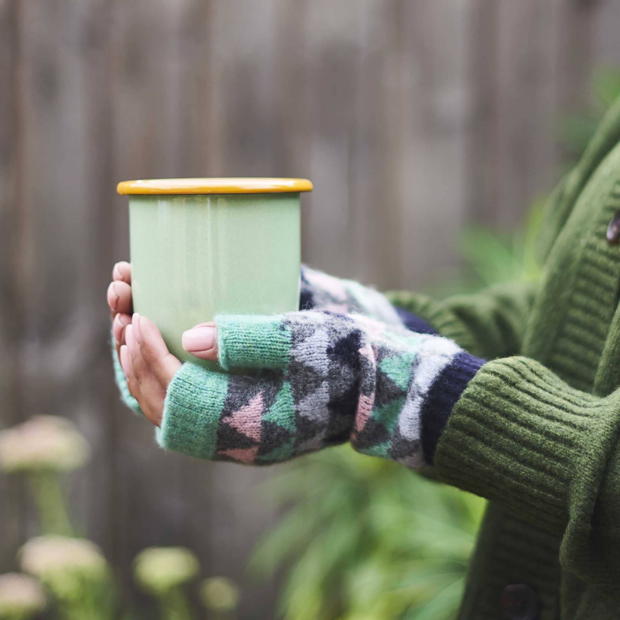 Women's Lambswool Wrist Warmers