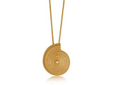 Veronica Matte Conch Necklace - Ebbflowcornwall