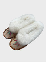 Sheepskin Moccasin Slippers