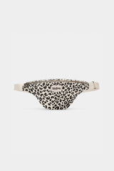 Olivia Leopard Ecru Bum Bag