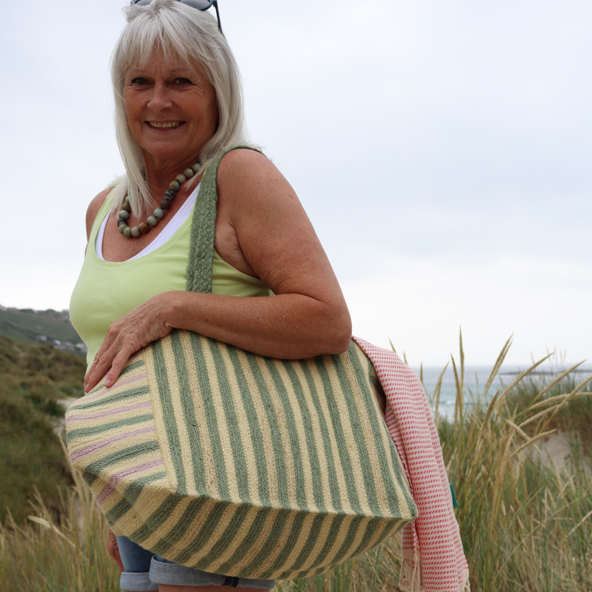 Horizon Jute Beach Bag