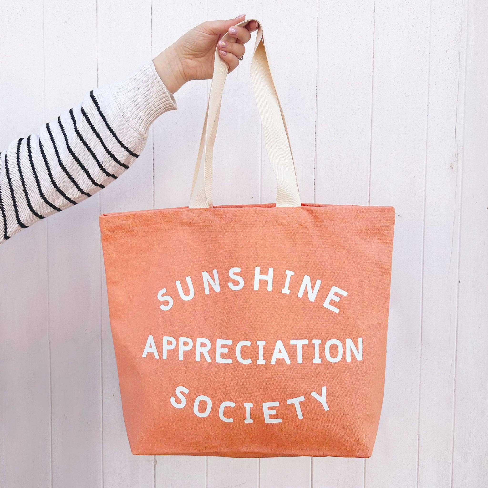 Sunshine Appreciation Society - Canvas Tote Bag