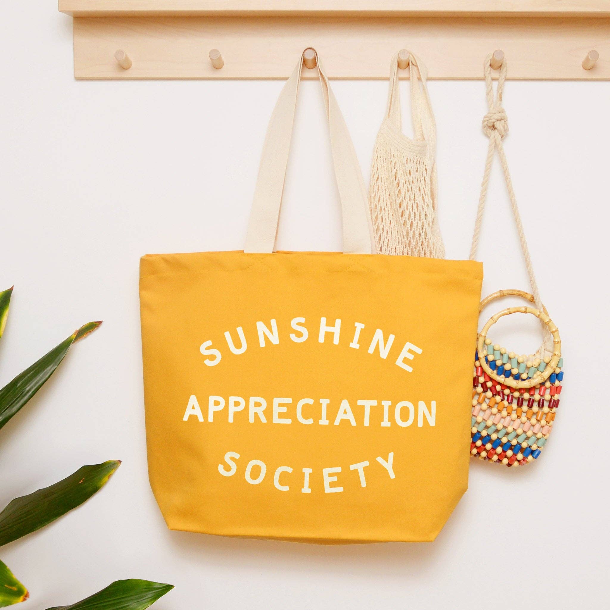 Sunshine Appreciation Society - Canvas Tote Bag