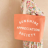 Sunshine Appreciation Society - Canvas Tote Bag