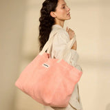 Terry towelling beach bag