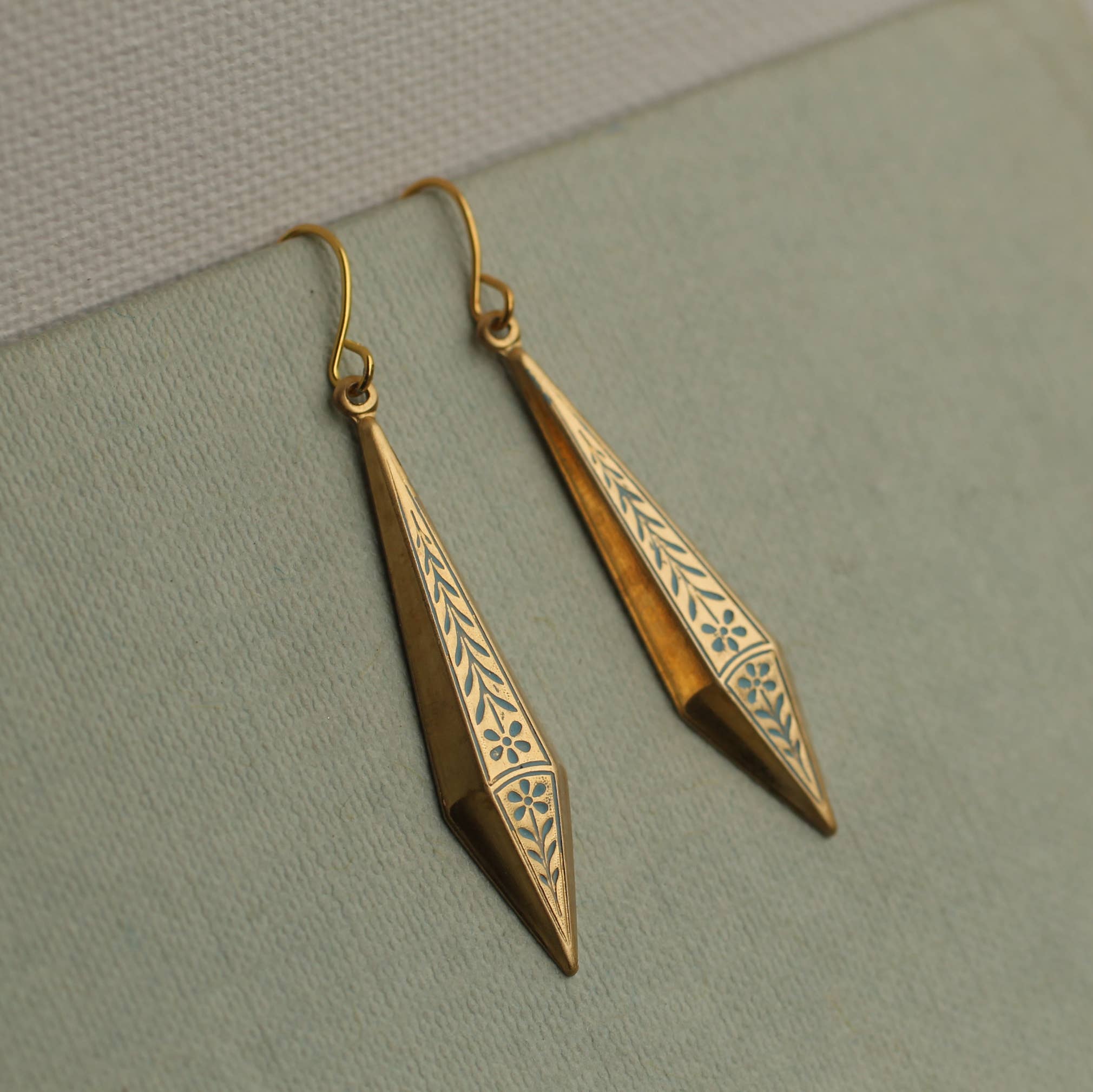 Floral Drop Earrings