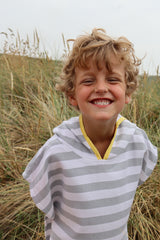 Kid's Hooded Towel Robe