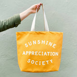 Sunshine Appreciation Society - Canvas Tote Bag