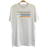 Organic cotton 'Wave' t-shirt by ebbflowcornwall