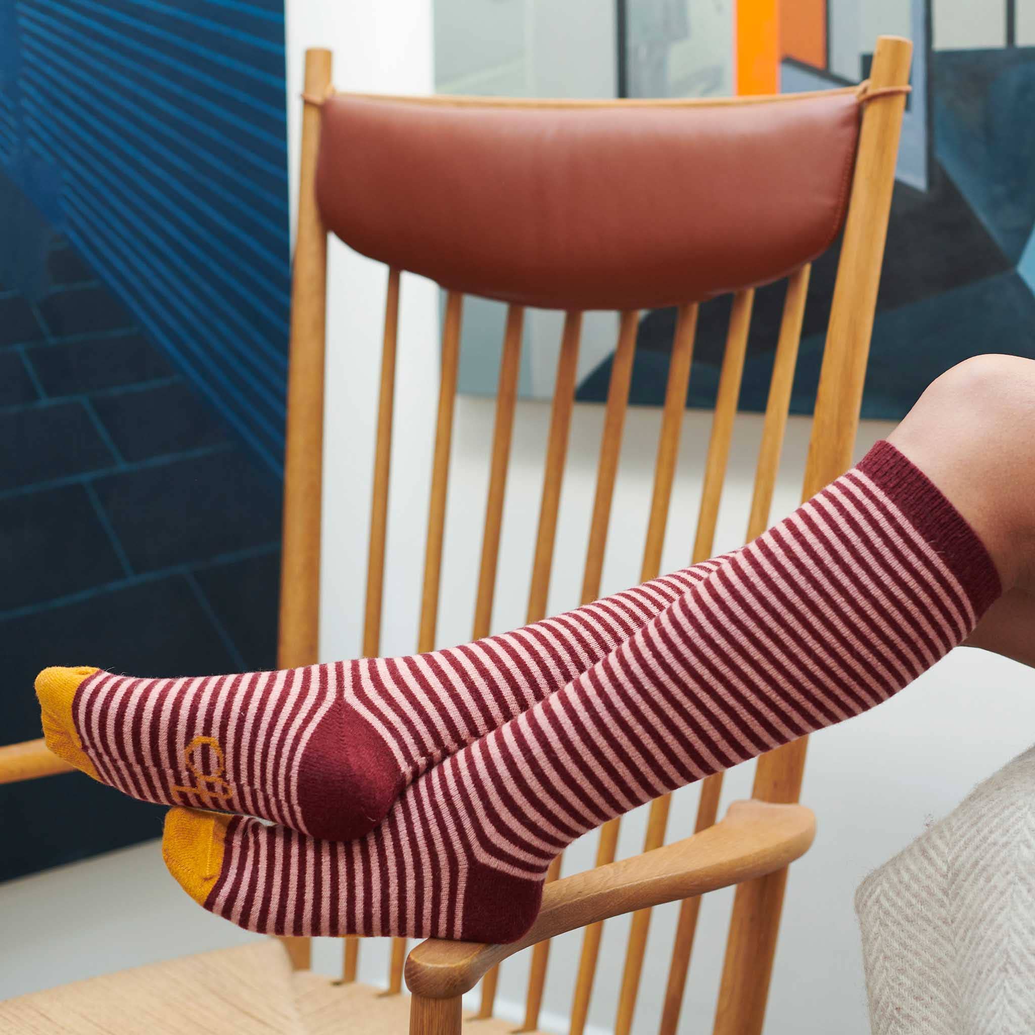 Women's Lambswool Boot / Long Socks