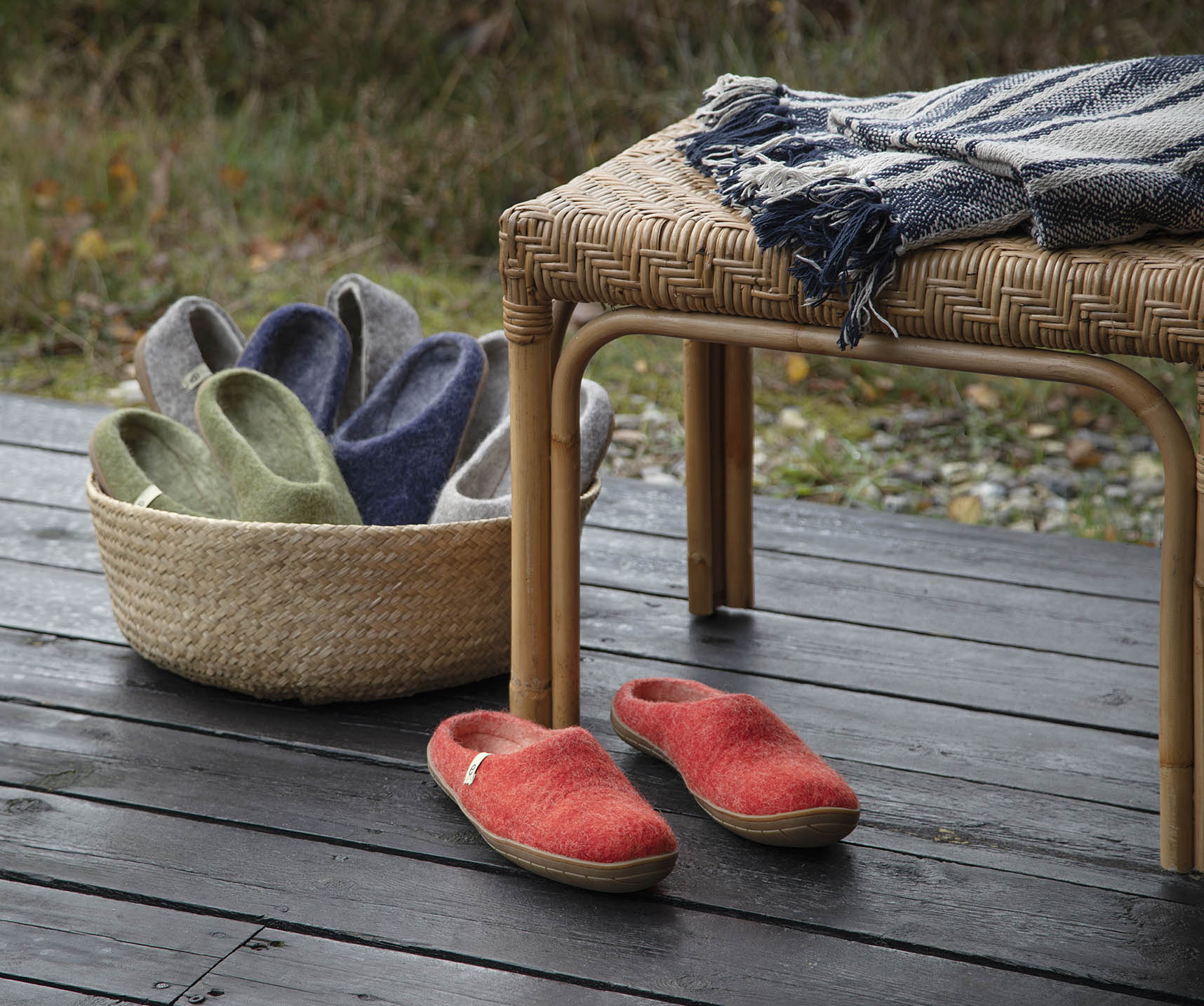 Felt Slippers by egos