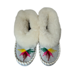 Sheepskin Moccasin Slippers