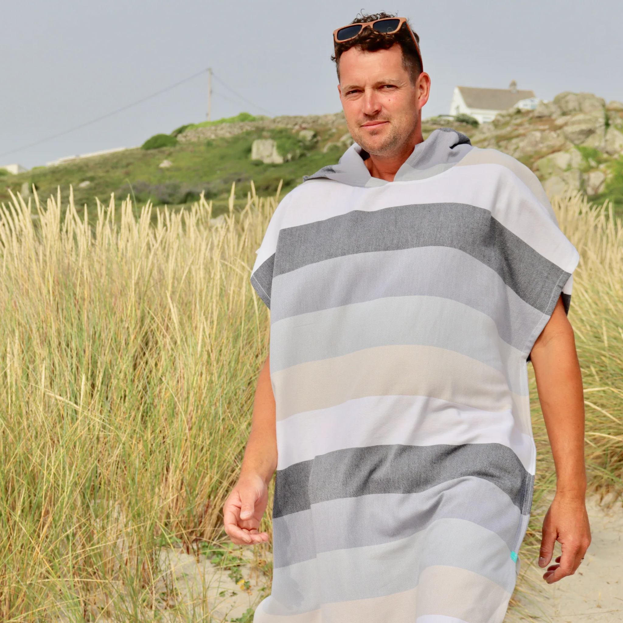 Wolf Run Changing Robe Flow Changing Robe - Granite Stripe – ebbflowcornwall