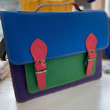 Recycled Leather Satchel