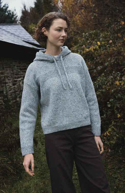 Fisherman Out of Ireland Cropped Hoodie
