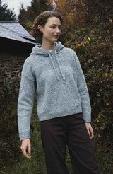 Fisherman Out of Ireland Cropped Hoodie