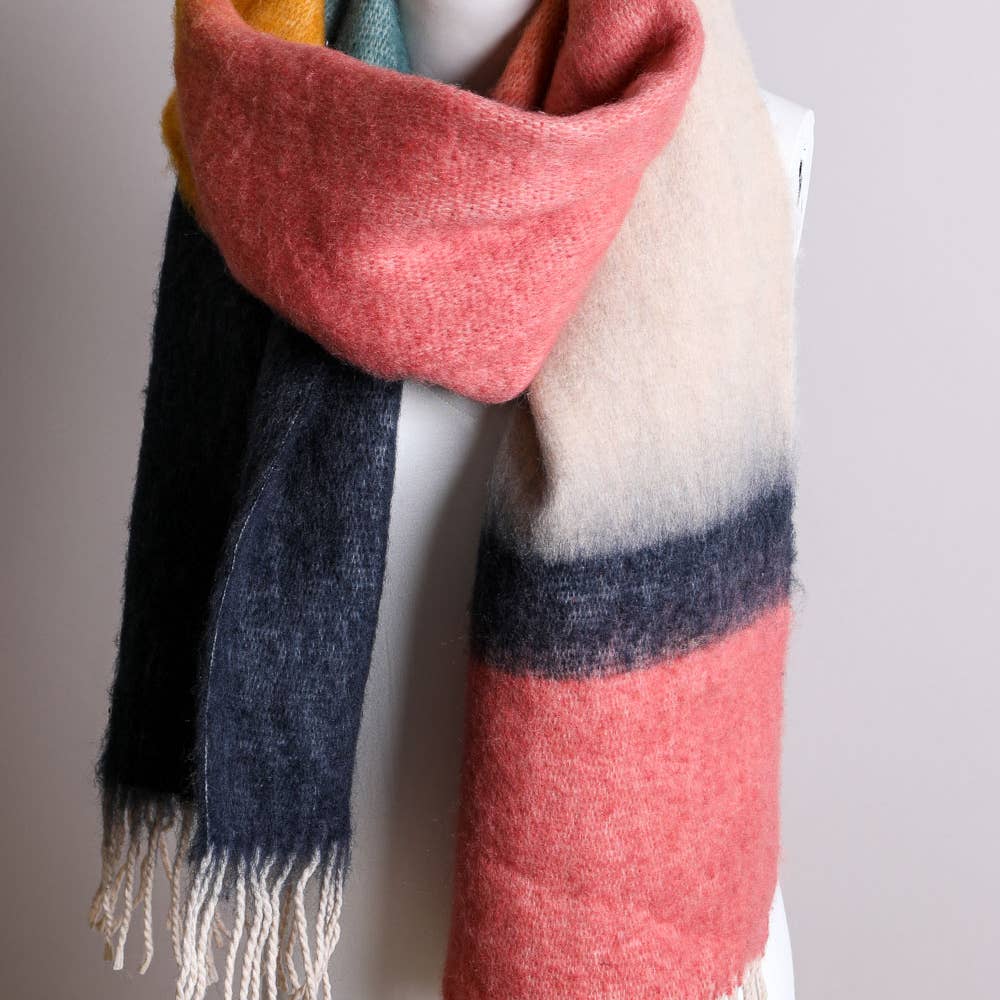 Super Soft Colour Block Scarf