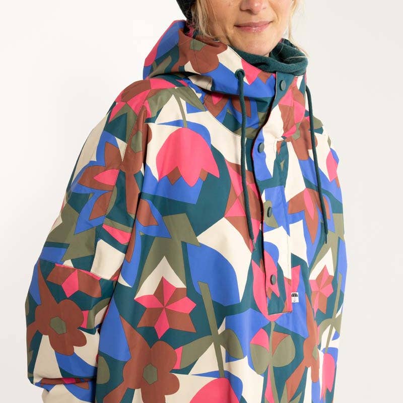 Dreamdrops Rain Poncho - Geo Fleur