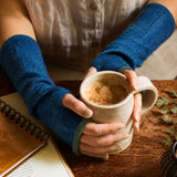 Brea Wrist Warmers in Alpaca Knit