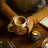 Brea Wrist Warmers in Alpaca Knit