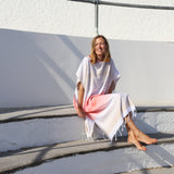 Drift Changing Robe - Sand/Coral