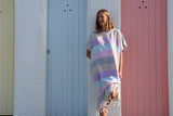 Flow Changing Robe - Pastel Stripe
