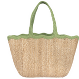 Whitsand Scallop Jute Bag