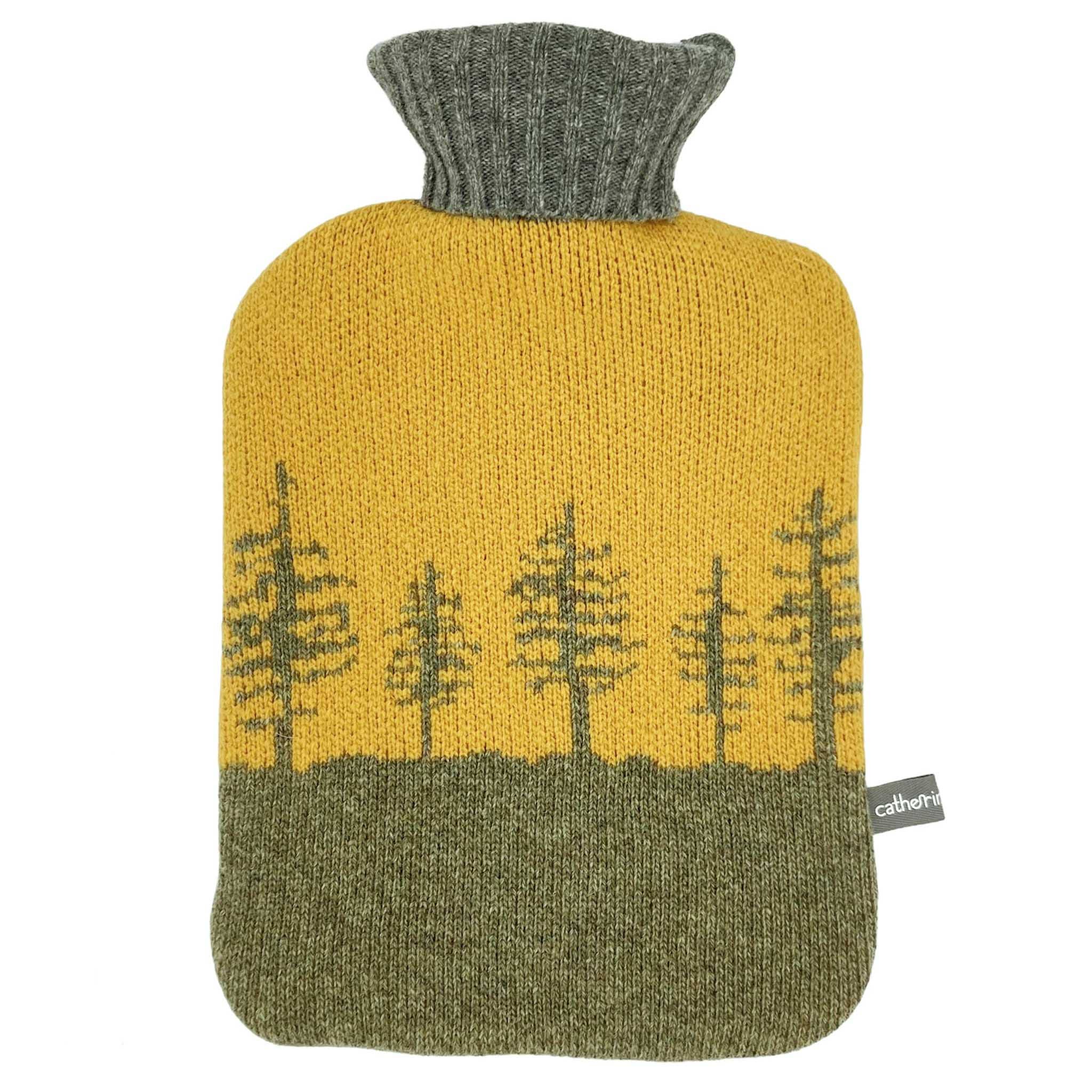 Lambswool Hot Water Bottle Covers & Bottles