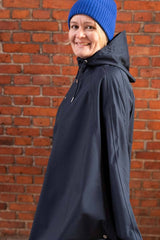 Danerain Poncho Dk Navy