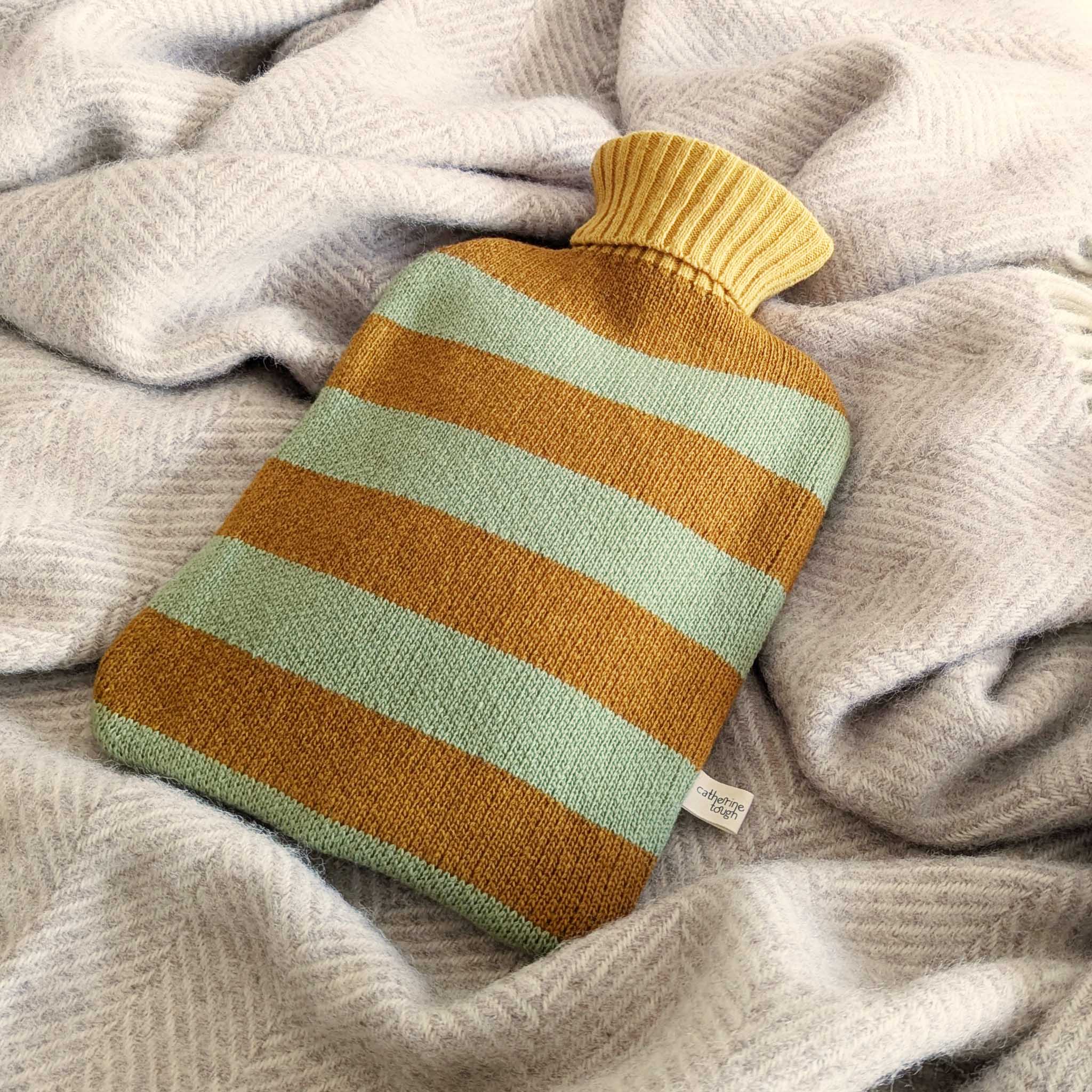Lambswool Hot Water Bottle Covers & Bottles