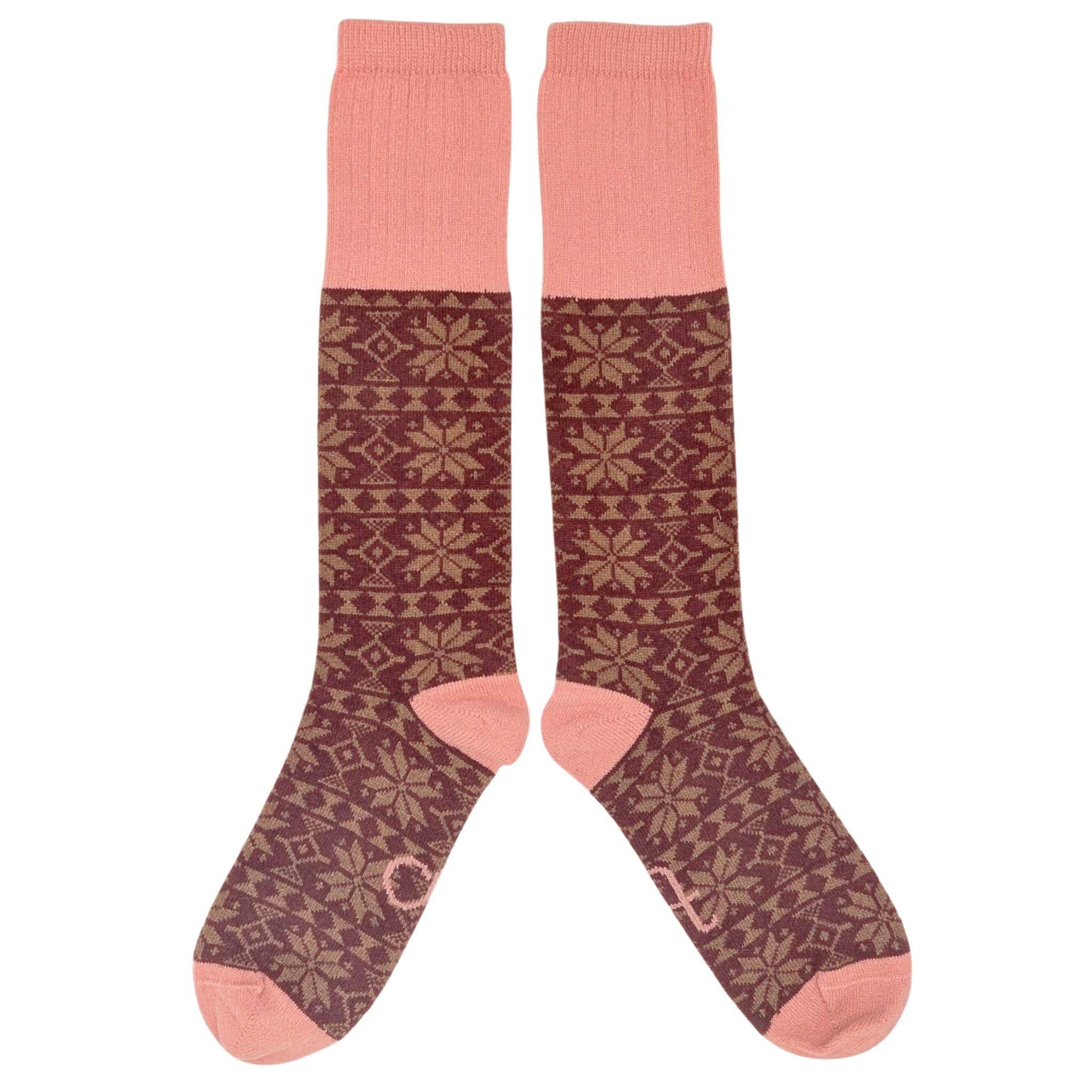 Women's Lambswool Boot / Long Socks