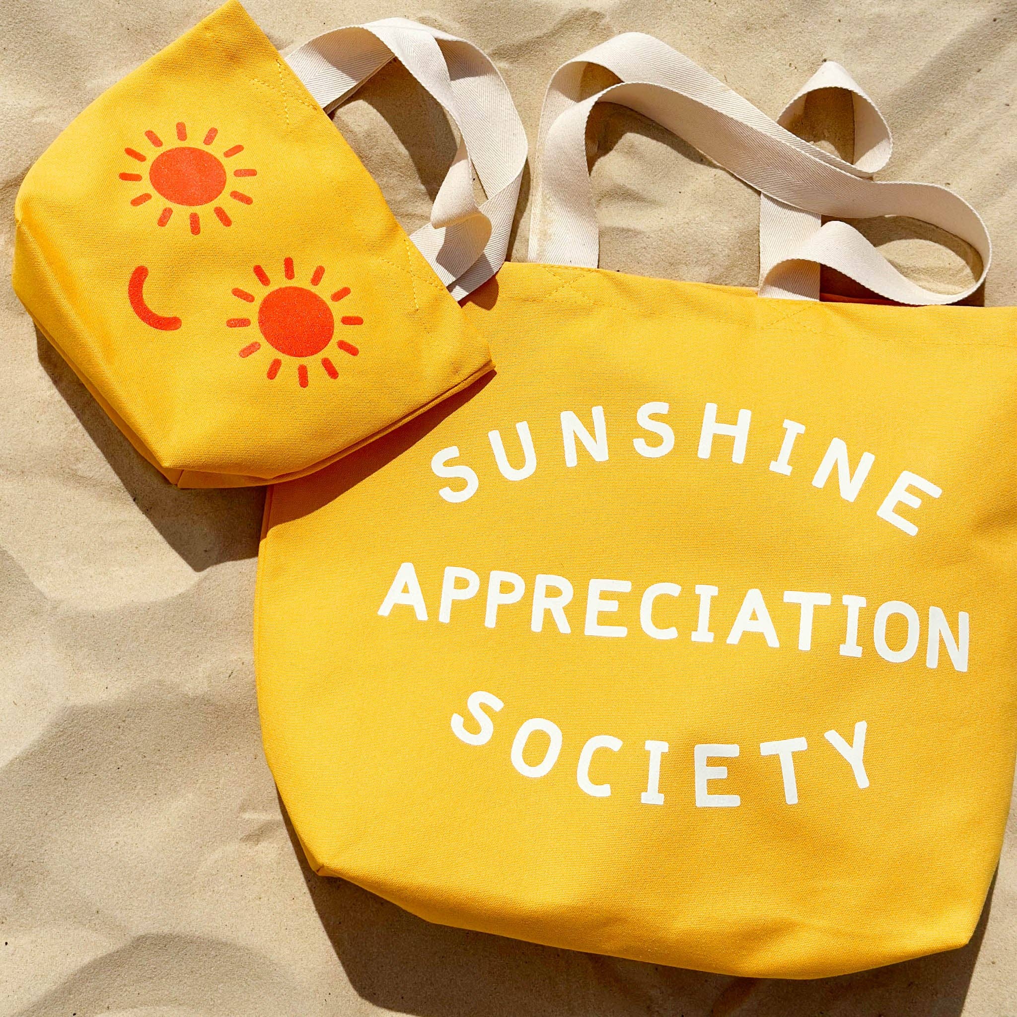 Sunshine Appreciation Society - Canvas Tote Bag