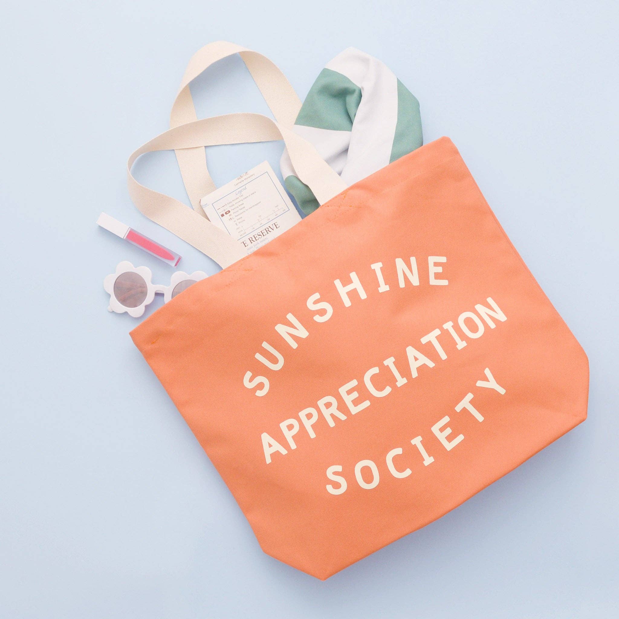 Sunshine Appreciation Society - Canvas Tote Bag