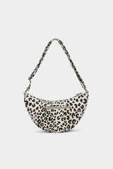 Andrea Leopard Bum Bag in Ecru