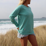 Green Organic Cotton Sweatshirt 