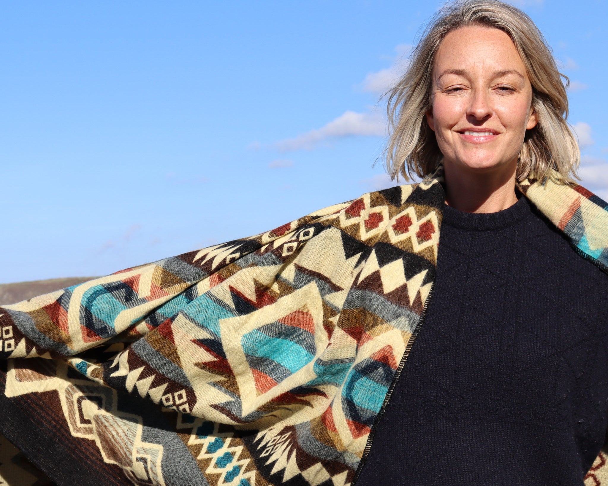 Journey Alpaca Blanket