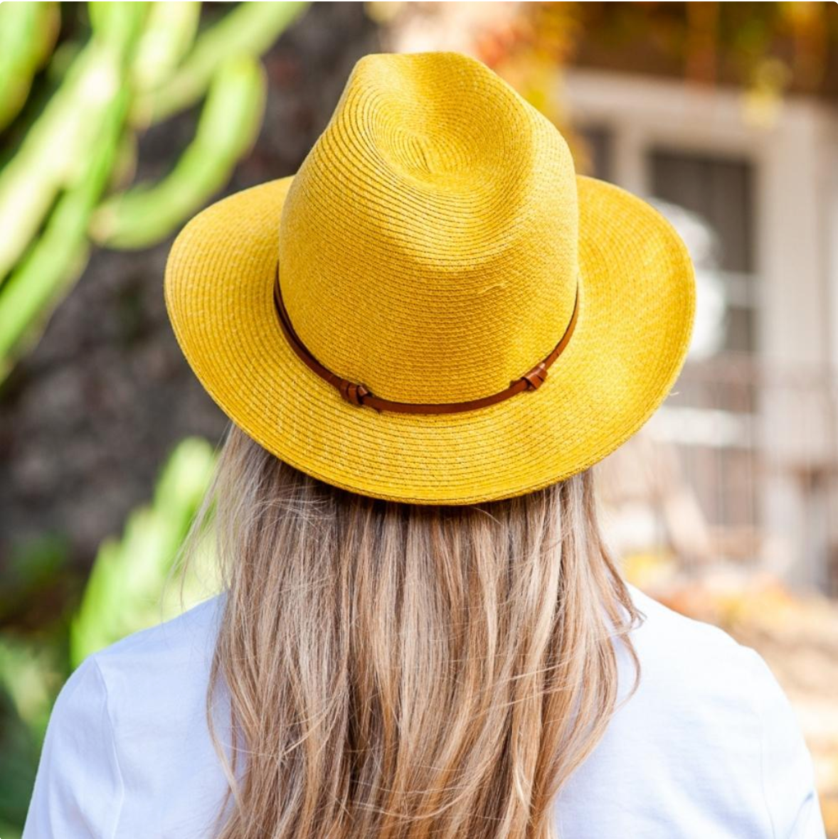 Travaux En Cours Natural Sun Hat